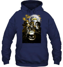 Load image into Gallery viewer, Los Angeles Chargers halloween freddy krueger jason michael myers fan shirt