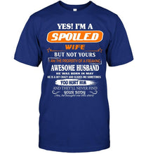 Load image into Gallery viewer, Spoiled wife but not your property of awesome husband born in May T Shirt