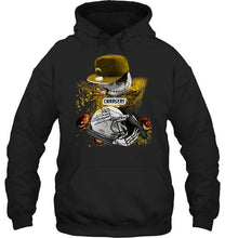 Load image into Gallery viewer, Fear the Los Angeles Chargers jack skellington halloween harvest field shirt
