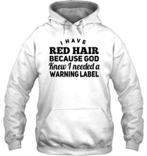 Load image into Gallery viewer, Great husbands aren't born great they are made great by great redheads shirt