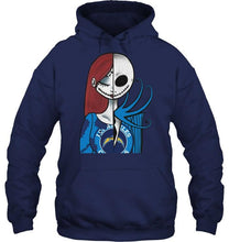 Load image into Gallery viewer, los angeles chargers Jack Skellington Sally halloween fan simpson shirt