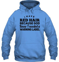 Load image into Gallery viewer, Great husbands aren't born great they are made great by great redheads shirt