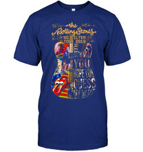 Load image into Gallery viewer, The rolling stones no filter tour 2019 guitar images shape signed shirt