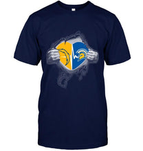 Load image into Gallery viewer, Los Angeles Chargers San Jose State Spartans love heartbeat ripped shirt