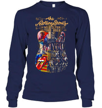 Load image into Gallery viewer, The rolling stones no filter tour 2019 guitar images shape signed shirt