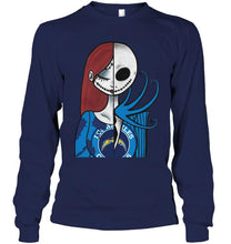 Load image into Gallery viewer, los angeles chargers Jack Skellington Sally halloween fan simpson shirt