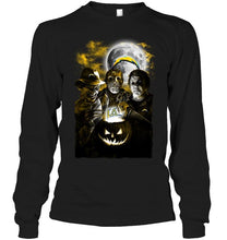 Load image into Gallery viewer, Los Angeles Chargers halloween freddy krueger jason michael myers fan shirt