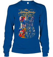 Load image into Gallery viewer, The rolling stones no filter tour 2019 guitar images shape signed shirt