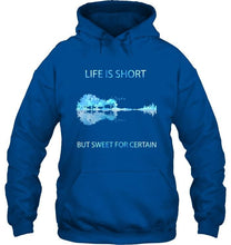 Load image into Gallery viewer, Life is short but sweet for certain Dave Matthews Band jungle guitar T Shirt