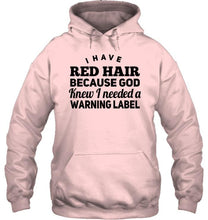 Load image into Gallery viewer, Great husbands aren't born great they are made great by great redheads shirt